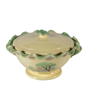 Vajilla de porcelana Vallauris, modelo “Cerenne”. 96 piezas