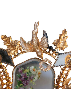 Fanal de novia con corona. Final siglo XIX. Francia