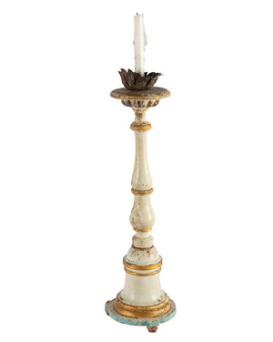 Pair of Italian candlesticks. XVIIIth century