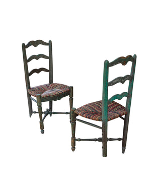 Set of four provincial chairs XVIIIth century