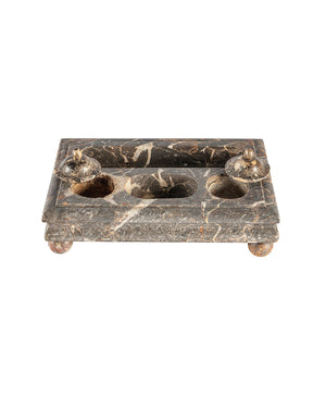 Marble inkwell