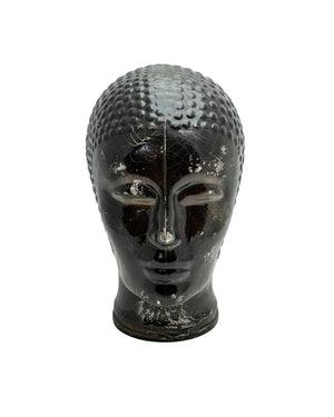 Black crystal female head. 1970’s